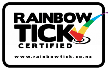 Rainbow Tick logo